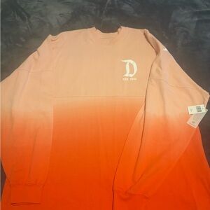 Gradient Orange Women's Jersey Top